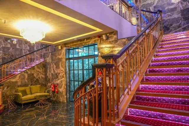 Inside The Arudell Hotel, Boston.
