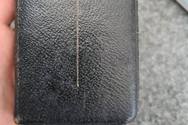The Bible printed at WK Mortons of Horncastle in 1913.