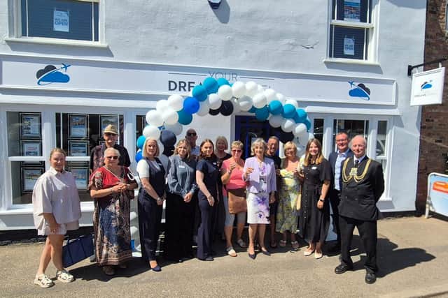 The official launch of Your Dreams Travel, in Kirton.
