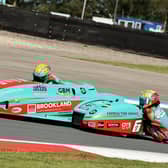 Ellis and Clement in action at Assen. Pic: Wally Walters.