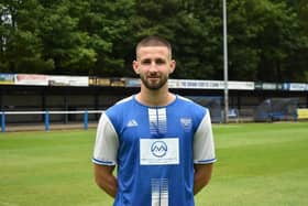 Two late goals from Bogdan Balint were not enough for Boston Town.
