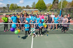 Woodhall Spa Tennis Club Open Day.