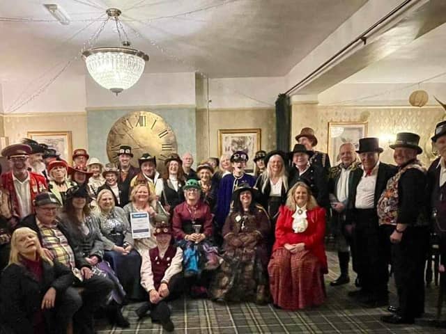 The first meeting of the SeaCogs Sutton on Sea Steampunk Group. Photo: Gina Hammond