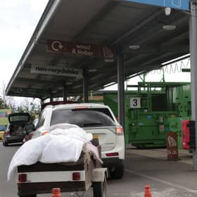 A new slot booking system is coming in for Lincolnshire's Household Waste Recycling Centres. Photo: LCC