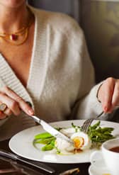 New season asparagus now being served at the Marco Pierre White's Lincoln Steakhouse