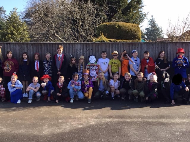 Year 5 class at Grimoldby School.