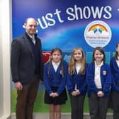 Matt Warman MP spoke to the children at Friskney All Saints Primary about his job role.