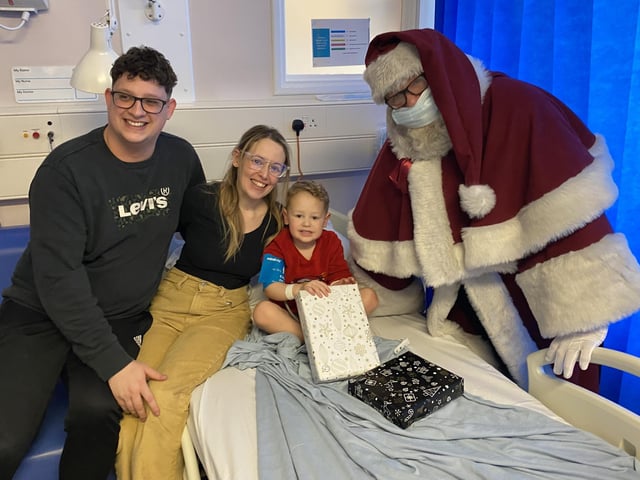 Christmas gifts for this family. Photo: ULHT