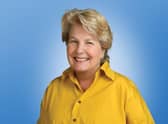 Sandi Toksvig has been admitted to hospital with bronchial pneumonia 