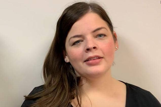 Dr Jenna Brough, clinical psychologist at Lincolnshire Partnership NHS Foundation Trust.