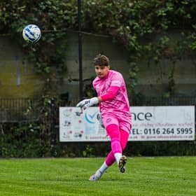 Sleaford keeper Ryan Kamm was on the scoresheet in comeback win. Pic by Thomas Gibbons Media.