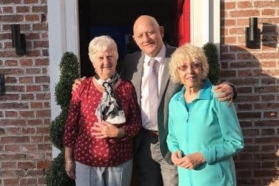 Iris Mallen, Darron Childs and Linda Grocock