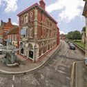 Exterior of former Barclays branch in Horncastle, up for auction with Mark Jenkinson.