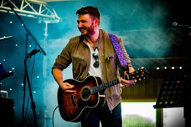 Peter Donegan, one of Lonnie Donegan's sons, who has appeared on the hit TV show, 'The Voice UK'. (PHOTO BY: sjbmarketing)