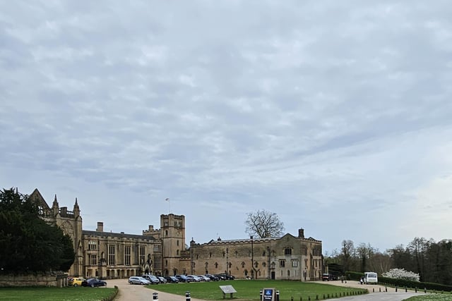 The clouds above Newstead Abbey look interesting in this latest shot from Janet Hughes.