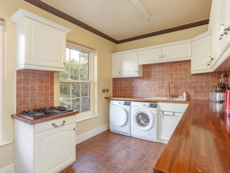 The utility room.