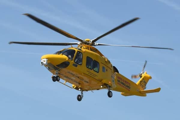The air ambulance needs your support on Air Ambulance Week as it aims to raise £10 million this year. Photo: LNAA
