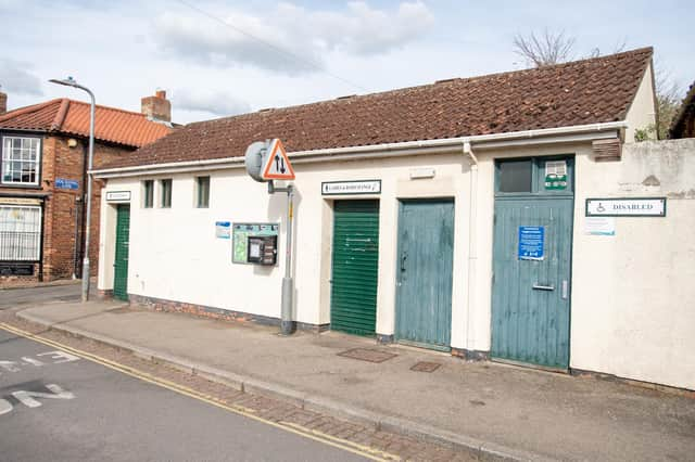 The St Lawrence Street toilets