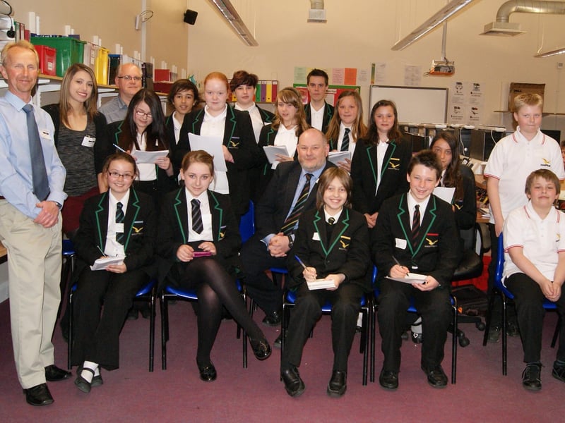 Caistor Yarborough Academy had produced its latest edition of The Eagle newspaper in partnership with the University of Lincoln 10 years ago.