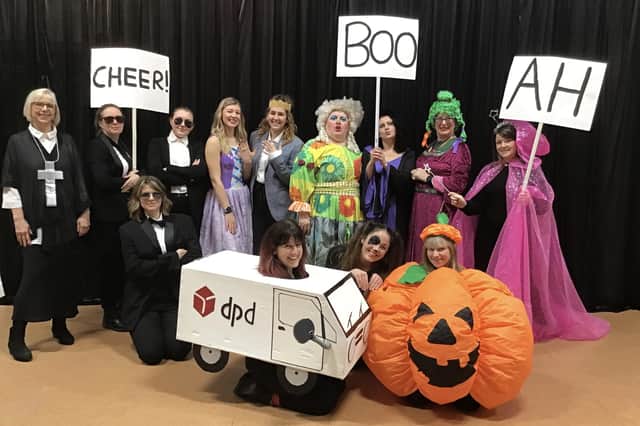 Metheringham Primary School staff put on their own panto for pupils.