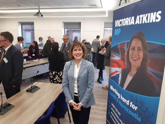 Victoria Atkins MP at the support summit.