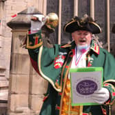 Kicking off proceedings. Sleaford Town Crier, John Griffiths, made the proclamation announcing the Queen's platinum jubilee celebrations to begin on Thursday in the market place.