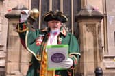 Kicking off proceedings. Sleaford Town Crier, John Griffiths, made the proclamation announcing the Queen's platinum jubilee celebrations to begin on Thursday in the market place.