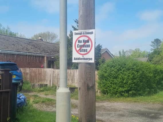 Addlethorpe villagers have been fighting plans for more caravans in the village - although ELDC  only received one objection on this occasion.