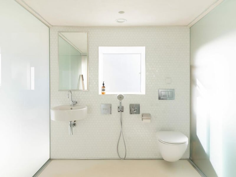 The family bathroom.
