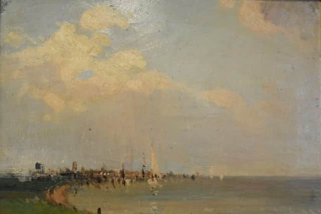 Sails on the Humber sold for £560 at John Taylors of Louth.