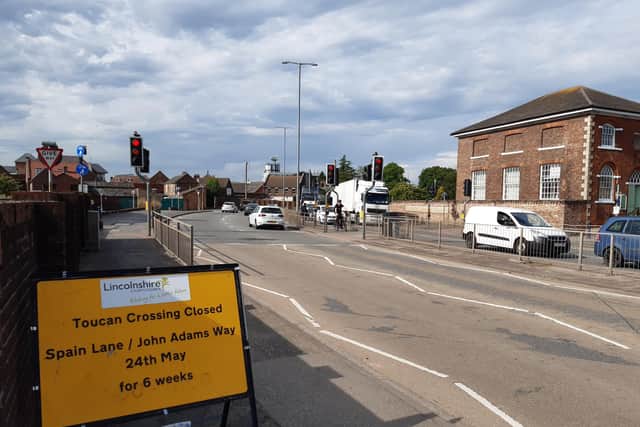 The toucan crossing where six weeks of work is set to begin.