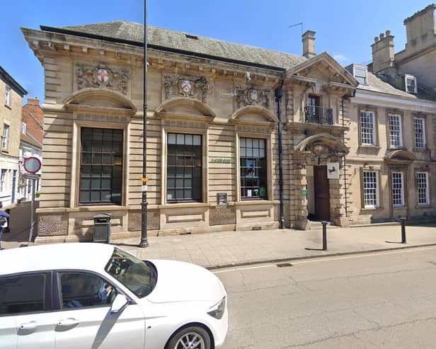 The Lloyds branch in Sleaford, due to close in March 2026, along with the town's Halifax branch. Photo: Google