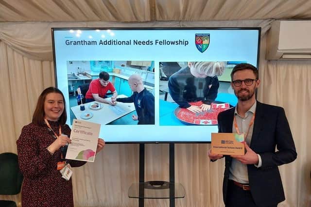 Chloe Golland (International Co-ordinator)  Oliver Maltby (Assistant Headteacher)