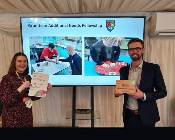 Chloe Golland (International Co-ordinator)  Oliver Maltby (Assistant Headteacher)