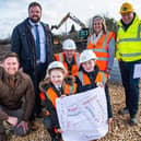 Work is underway on new homes in Marton