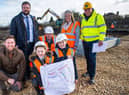 Work is underway on new homes in Marton
