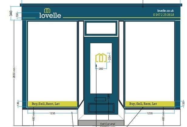 The proposed shop front. Image: ELDC