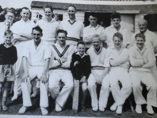 Louth's cricket team from 1957.