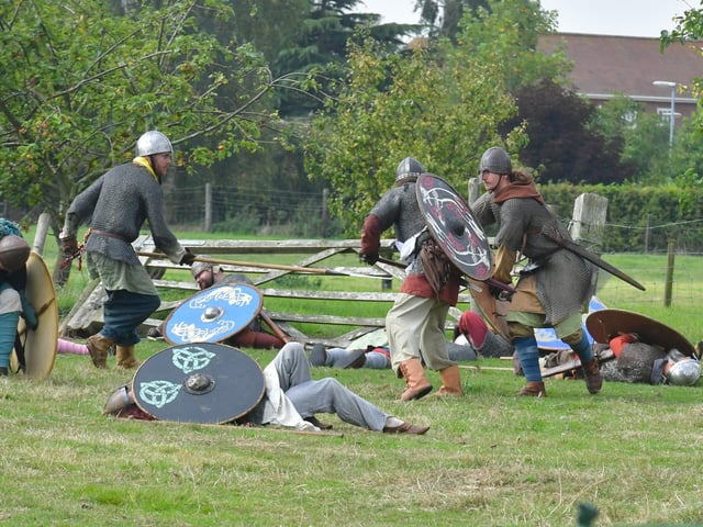 Viking battle