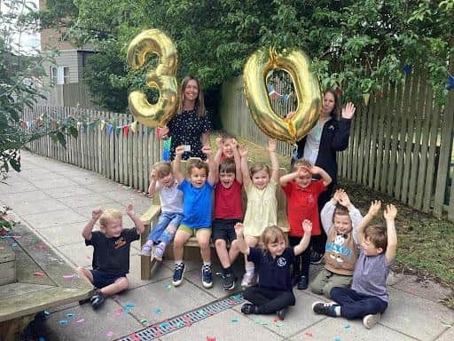 Gainsborough Nursery School held a Fun Day, packed with party games, cake baking and exciting activities for the children, to celebrates its 30th birthday