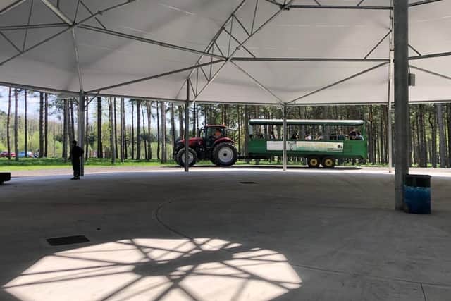 The Roundhouse where the artisan market will be held at Stourton Estates.