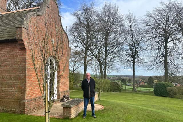 Organiser Struan Wiley will be opening his garden at The Old Rectory on Church Lane.