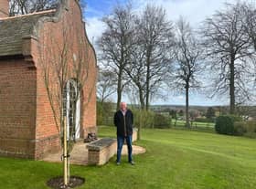 Organiser Struan Wiley will be opening his garden at The Old Rectory on Church Lane.