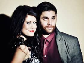 Ric Hart with his late wife Jade Hart.