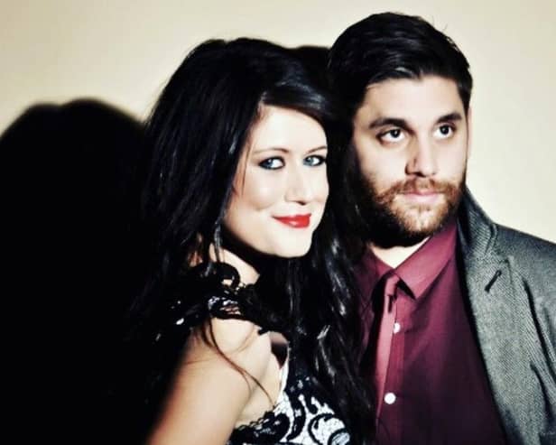 Ric Hart with his late wife Jade Hart.
