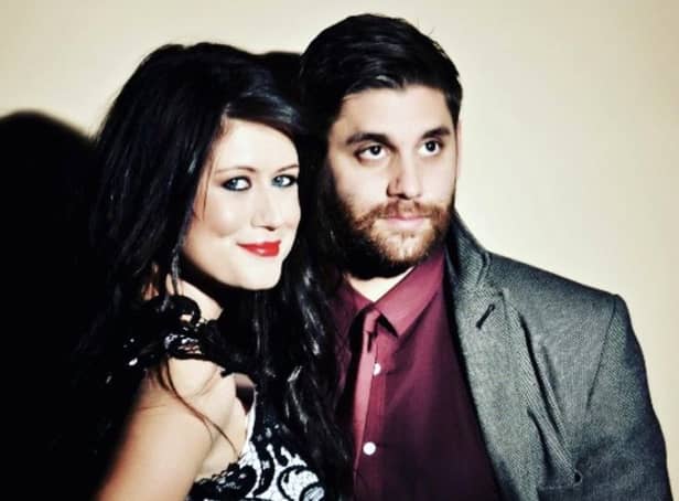 Ric Hart with his late wife Jade Hart.