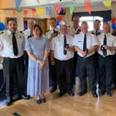 Lincolnshire Coastguards are honoured with the Queen's Platinum Jubilee medals.