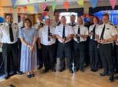 Lincolnshire Coastguards are honoured with the Queen's Platinum Jubilee medals.