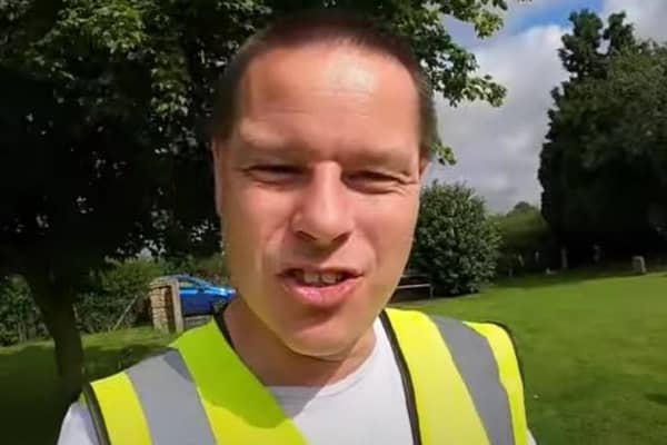 Andy's latest video was shot in Hemswell as he aims to visit every civil parish in England