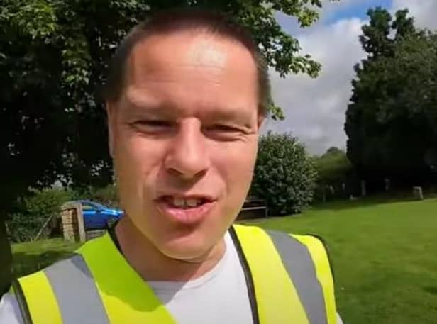 Andy's latest video was shot in Hemswell as he aims to visit every civil parish in England